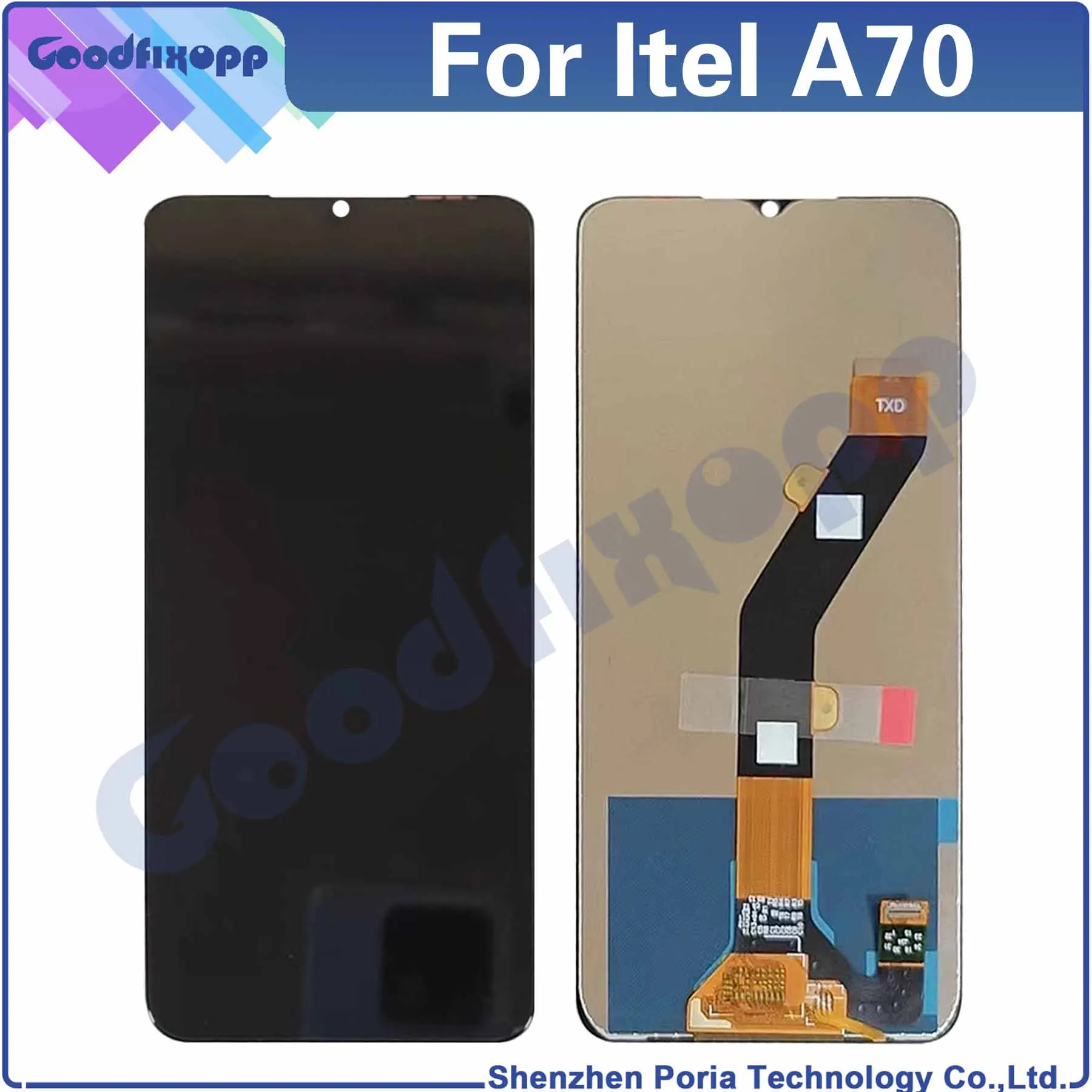 

For Itel A70 LCD Display Touch Screen Digitizer Assembly Repair Parts Replacement