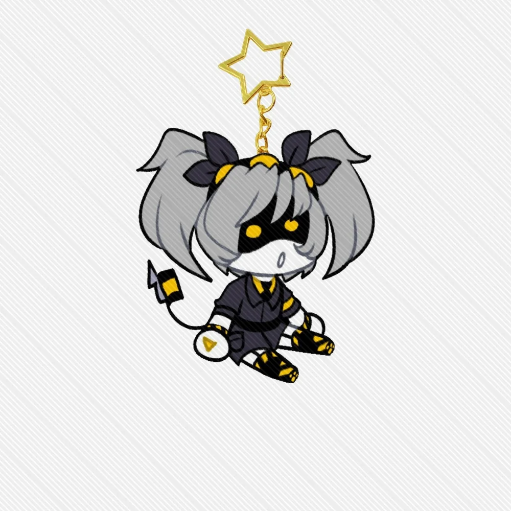 6cm Anime Murder Drones Cute Acrylic Keychain Characteristic