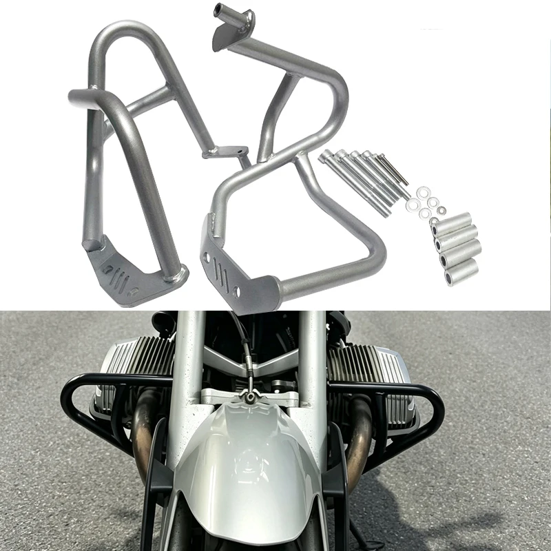 Motorcycle Front Engine Guard Highway Freeway Crash Bar Protector For BMW R1200R R 1200R R1200 R R 1200 R 2007-2013 2014