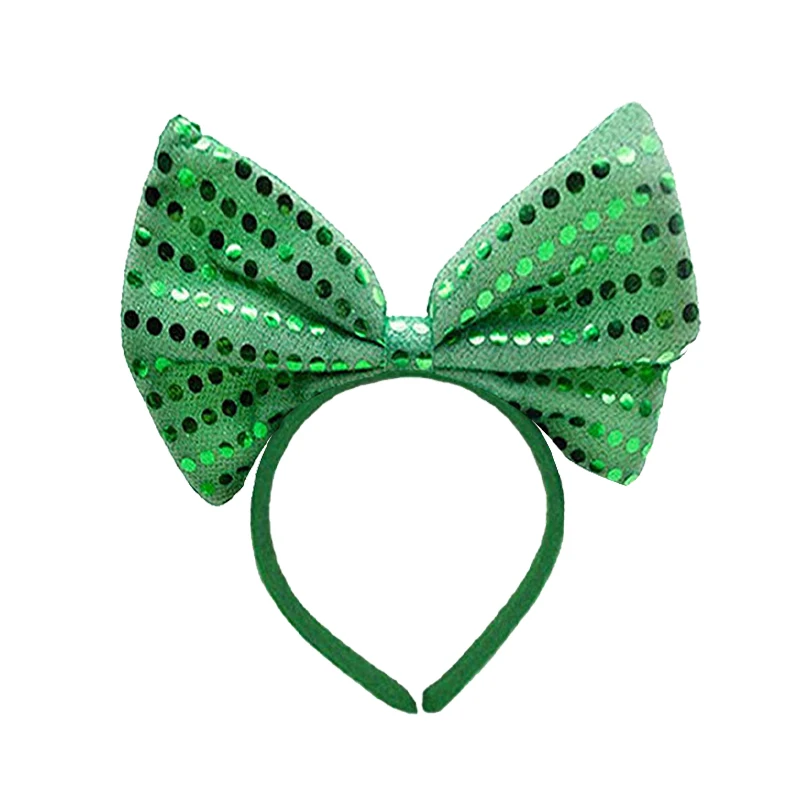 PESENAR St. Patrick's Day zestaw akcesoriów Irish akcesoria świąteczne skarpetki z guzikami spódnica z przędzy 3-częściowa komplet sukienka Irish