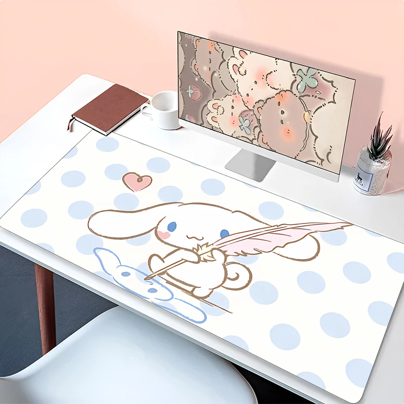 

Mouse Pad C-cinnamoroll Gamer Desk Mat PC Computer Sexy Anime kawaii Cartoon Mousepad Keyboard gaming Accessories XXL Mousepad