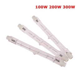 100W 200W 300W Halogen Lamp 118mm Double Ended Linear R7s Halogen Light Bulb AC220-240V Household Decor R7s Halogen Bulbs