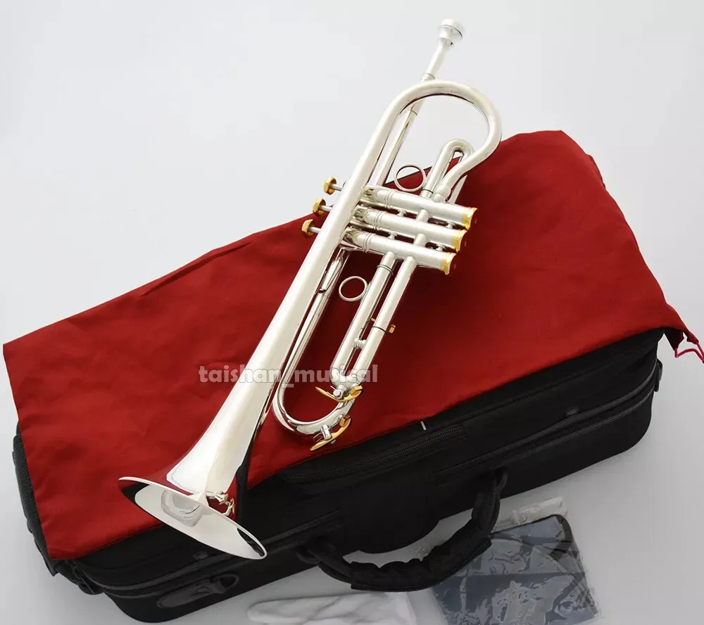 

Новая труба-тромбон 190s-37, плоский духовой инструмент из латуни для студентов