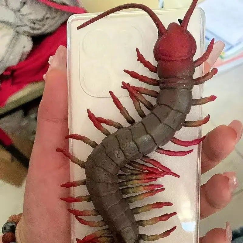 

Spoof Simulation 3D Centipede Suitable for Iphone 15/14 Phone Cases XS/13pro Iphone 12 Soft XSMax Anti Drop 16 Promax Samsung