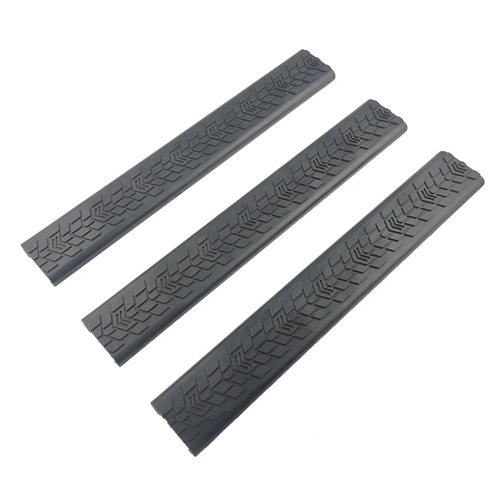 

3 шт. пластиковые чехлы для поручней DD MK18, защита для игрушечных направляющих с нескользящей текстурой, аксессуар для страйкбола для украшения QJ233