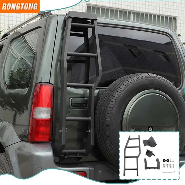 

High-quality Car Exterior Tailgate Ladder Rear Door Tailgate Ladder Climbing Trim For Suzuki Jimny 2007-2017