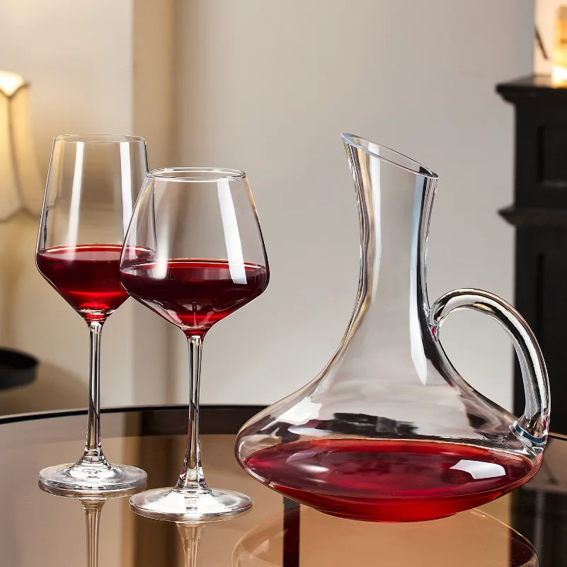 Transparent red wine glasssetw - Home Bar Set review and price