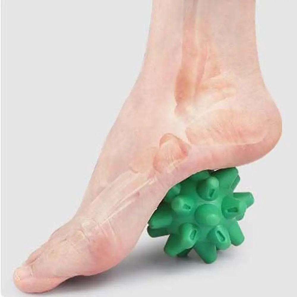 

Foot Roller Fitness Massage Ball Hedgehog Shape Yoga Equipment Yoga Massage Ball Foot Massager Reflexology Exercise Ball