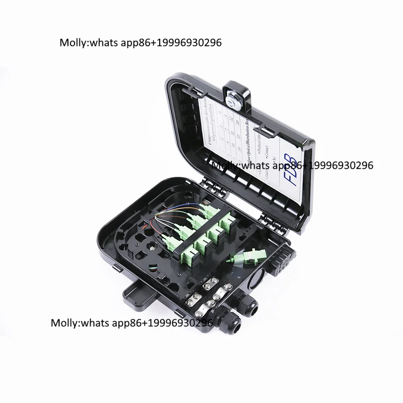 Optical fiber ftth box  distribution box 8 port 16 ports fiber optic terminal FTTH box