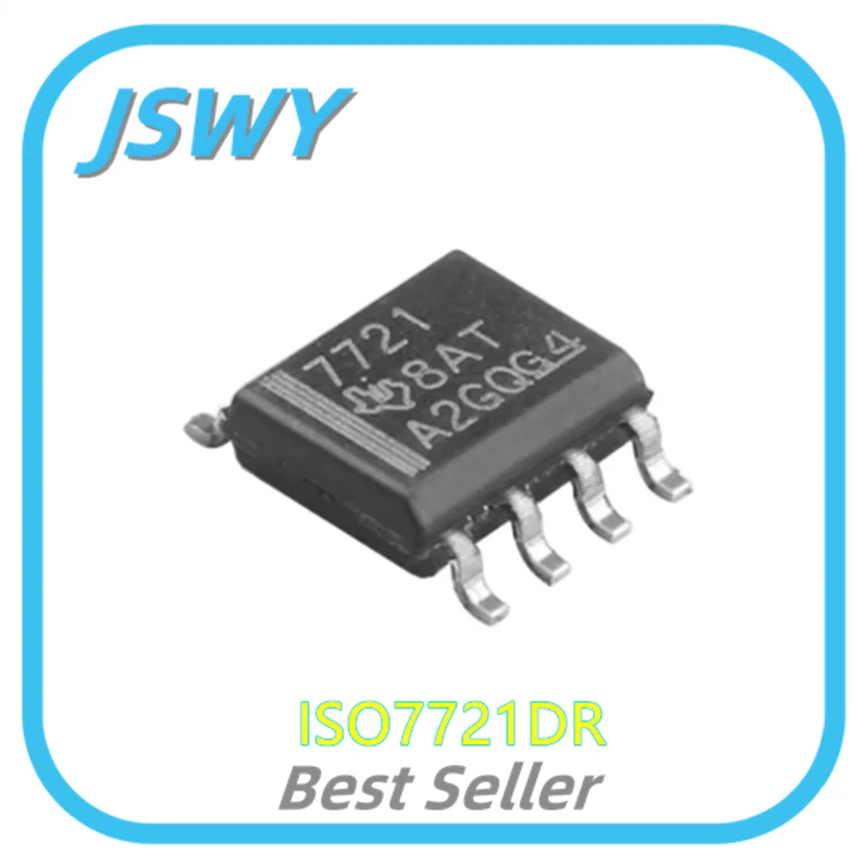(10/50pcs) ISO7721DR ISO7721 Silkscreen 7221 SOP-8 Digital Isolator Original Genuine Bestselling Electronics Electronics