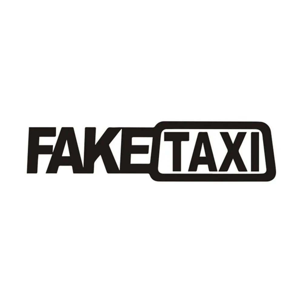 

Car Sticker Vinyl FAKE TAXI Sticker Car Motorcycles Stickers Reflective Waterproof Car Styling Custom Sticker