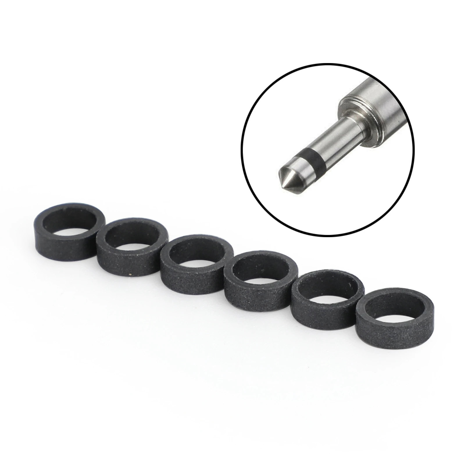 Guarnizioni di riparazione iniettori carburante Artudatech 6 pezzi adatte per BMW 135 335 535 550 650i 740i 750i X5 X6 accessori auto