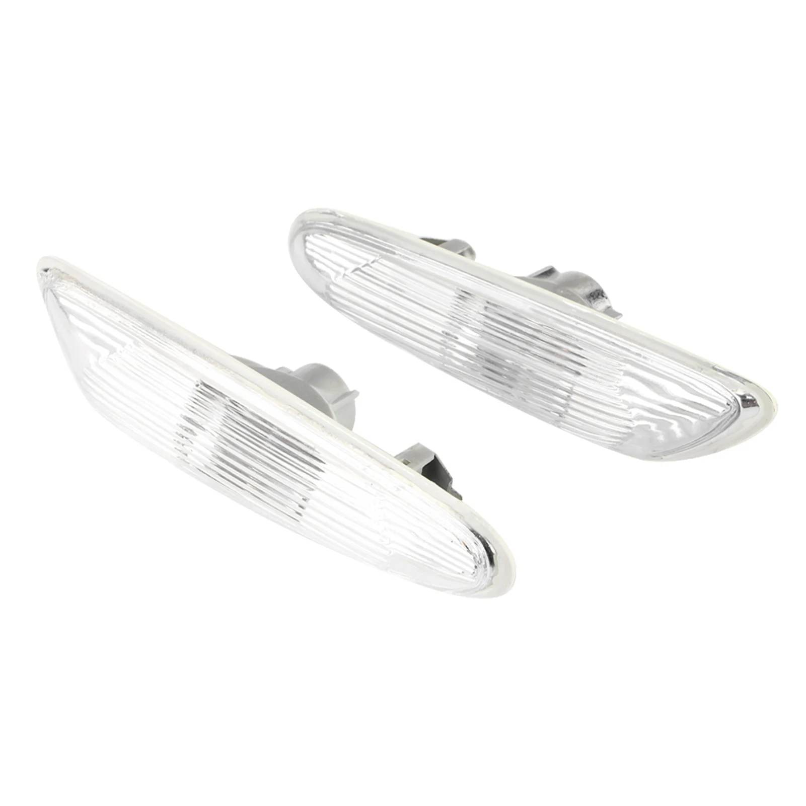 2pcs Side Marker Turn Signal Lights No Bulb for E90 E91 E92 E93 3 Series 2006-2011 (White) Turn Indicator Light