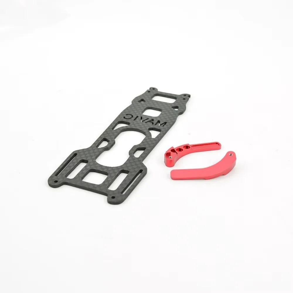 Placa de protección de fibra de carbono, carcasa inferior, lente anticolisión, protector de cardán para DJI Mavic Pro 1, accesorios para drones