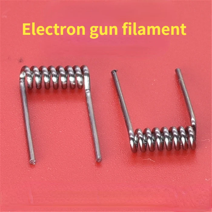 10Pcs Electron Gun Filament Tungsten Filament Tungsten Filament Electron Beam Evaporation Coating Tungsten Twisted Wire E-beam