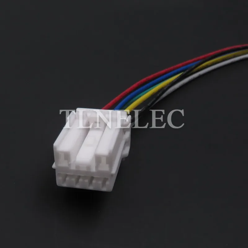 6 Pin Way Auto Male Female Docking Unsealed Wire Socket With Wires 7122-8365 7123-8365 MG620401 MG610398
