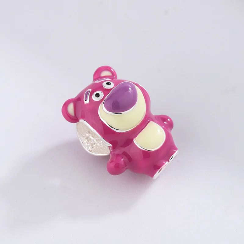 جديد 925 فضة Miniso قصة لعبة وودي الطنانة الخفيفة جيسي سحر مطرز صالح الأصلي سوار DIY السيدات فتاة مجوهرات #4