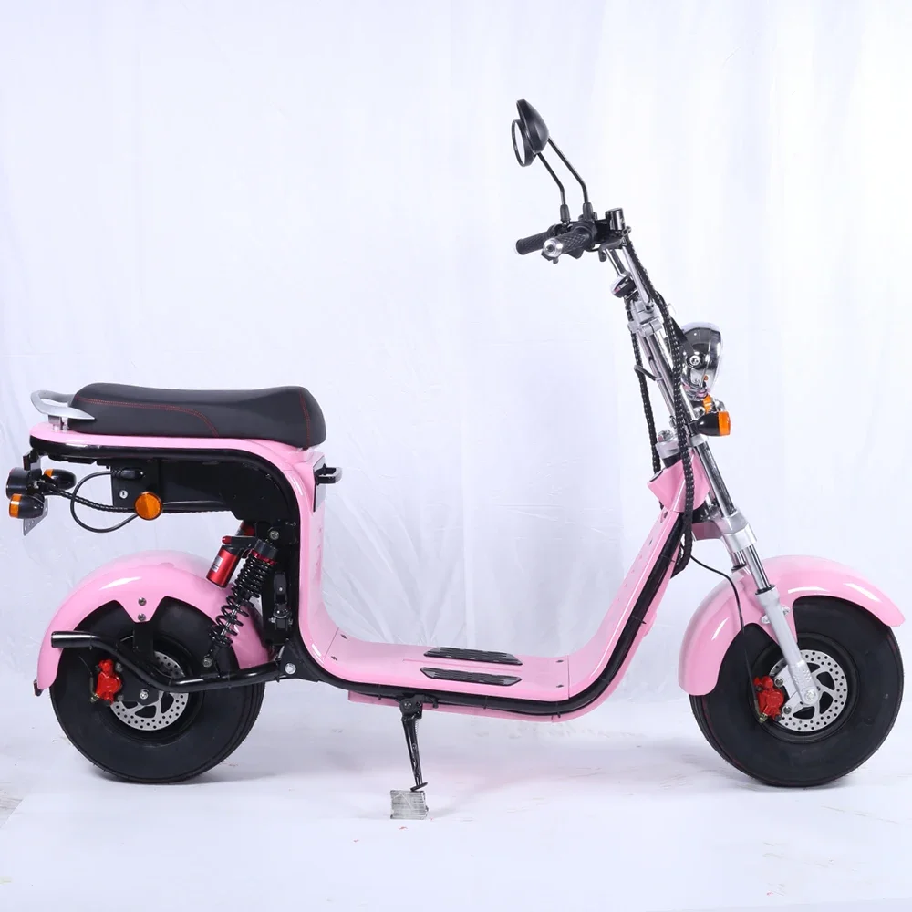 

3PLUSCOCO HR8-4 EU Warehouse Motor Scooter Electric Motorcycle 60v 20ah Electric Bike Citycoco Scooter