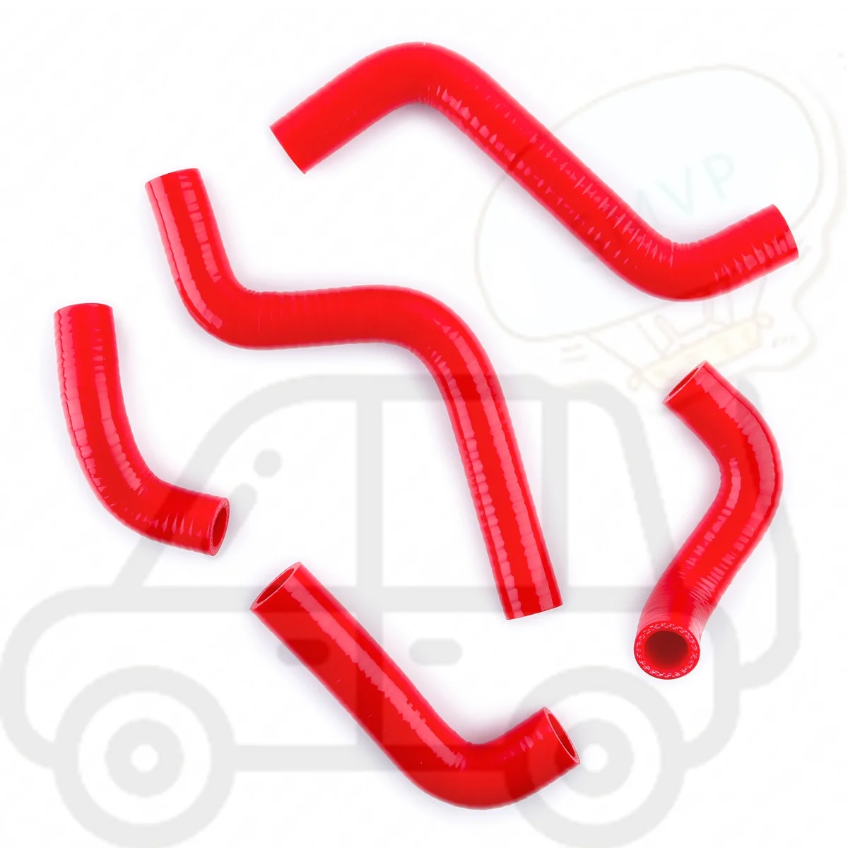 

5PCS 3PLY Fit For 1989-1997 KAWASAKI NINJA 600R GPX600R ZX600C Car Auto Tools Silicone Radiator Hose Coolant Water Pipe Tube Kit