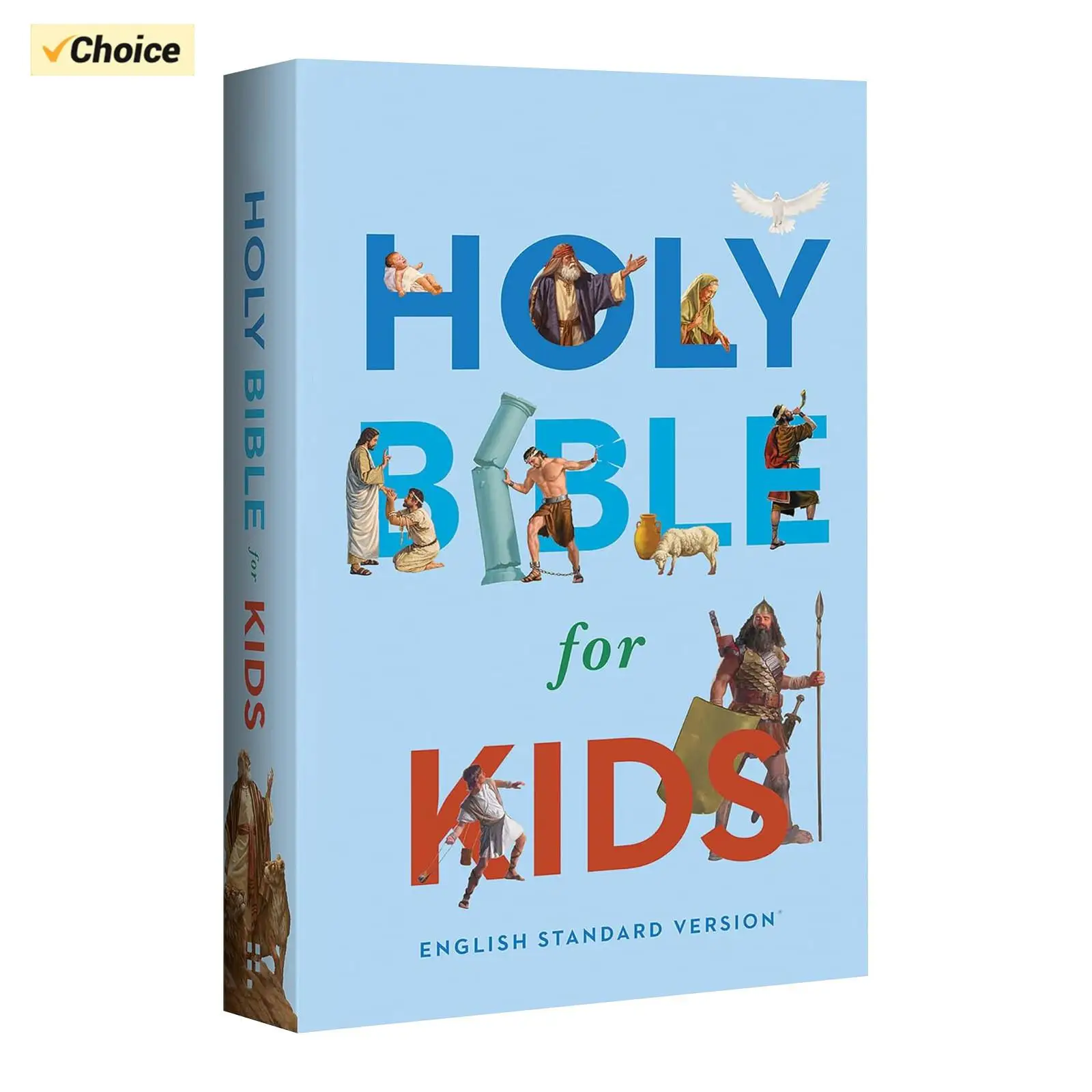 2025 Amazon Hot Santa Biblia para niños, economía (brochura), 1 unidad