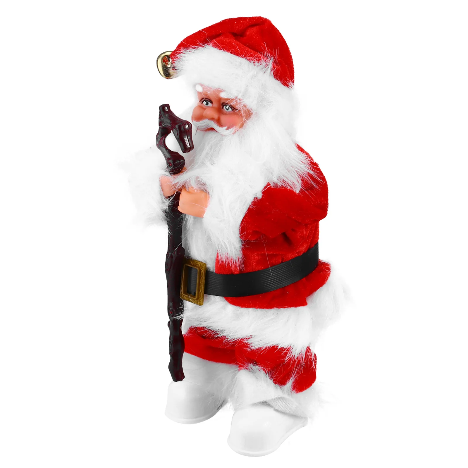 

Funny Electric Moving Santa Christmas Desktop Decoration with Melody for Indoor Outdoor Festive Events Gift for Kids Adults