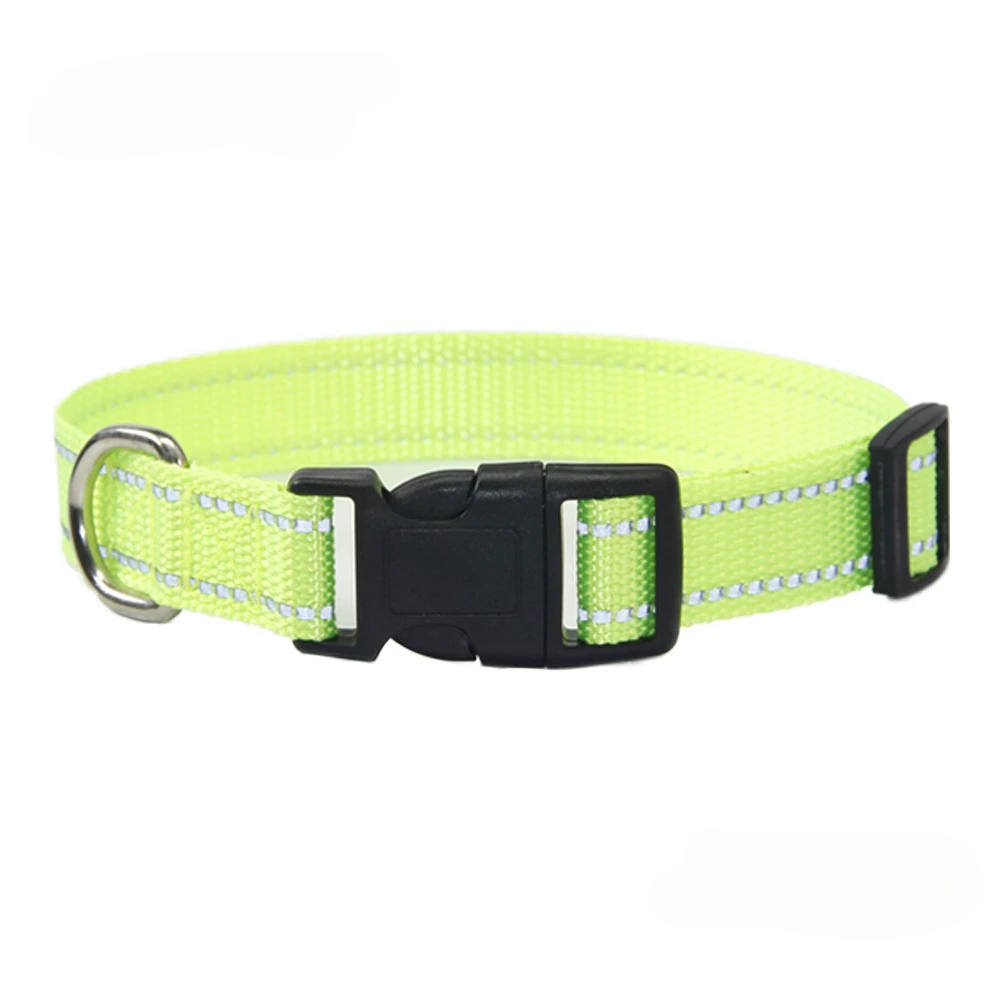 Set aus Nylon-Hundehalsband und Leine, Haustierhalsbänder, Leine für kleine, mittelgroße und große Hunde, Hundezubehör für kleine Hunde – Detail 3