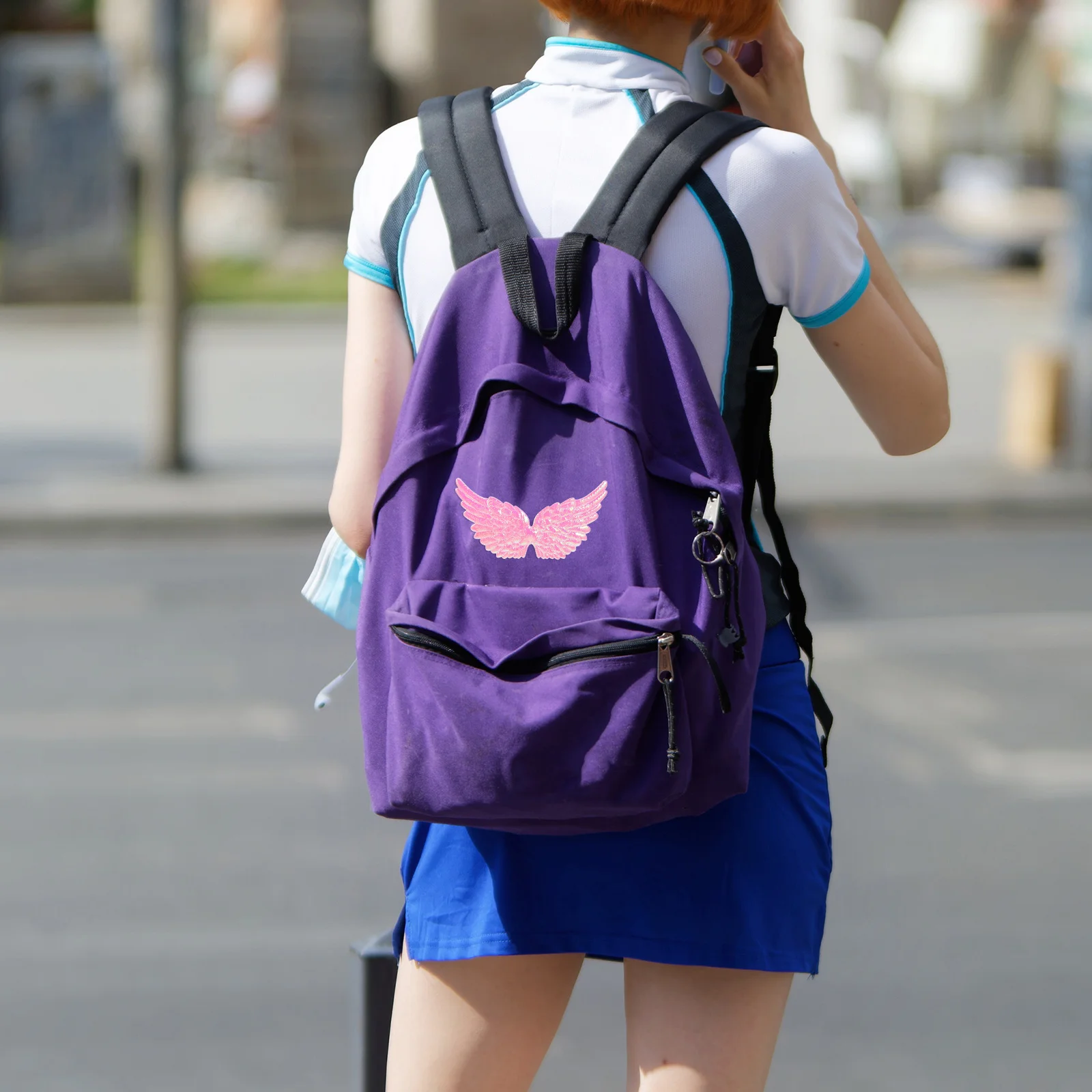 

12Pcs Mini Angel Wings Fabric Decorative DIY Patch Iron-on for Clothes Jackets Bags Gift Crafts Accessories DIY Wing