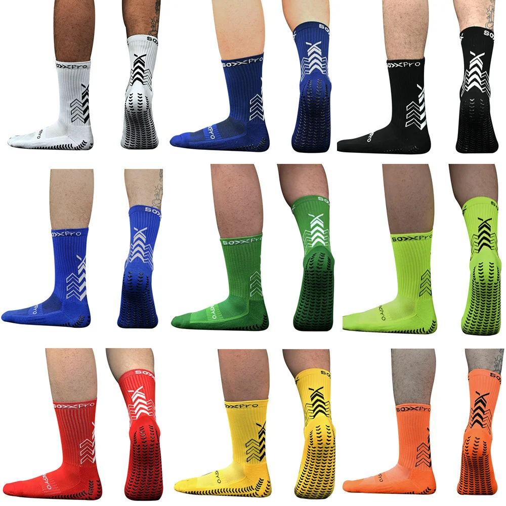 

New Anti Socks 2022 Slip Football Breathable Thickenedt Men Sports glue Soccer Socks