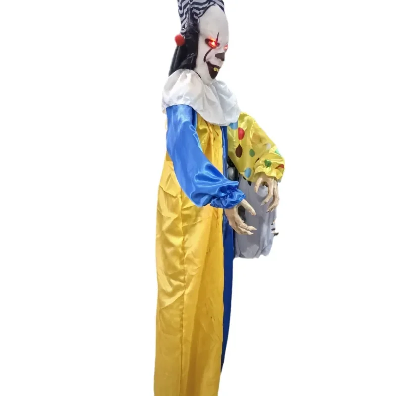 

Room Escape Haunted House Electric NPC Horror Atmosphere Tuba Standing Swing Clown Halloween
