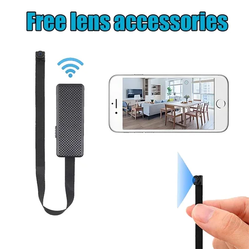 Imagen 2 del producto Mini cámara HD 1080P WiFi, módulo Diy, cámara para niñera, cámara Wifi para detección de movimiento gran angular, alarma y grabación, compatible con aplicación de teléfono