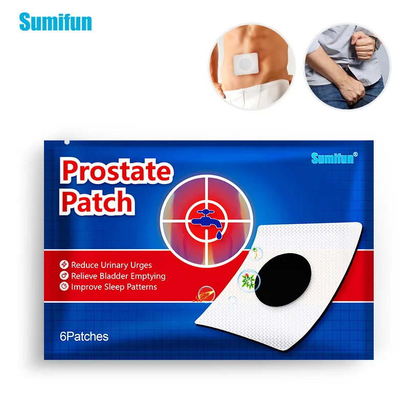 6 Pieces/Bag Prostate Plaster Patch Navel Health Patch Health Care K06101