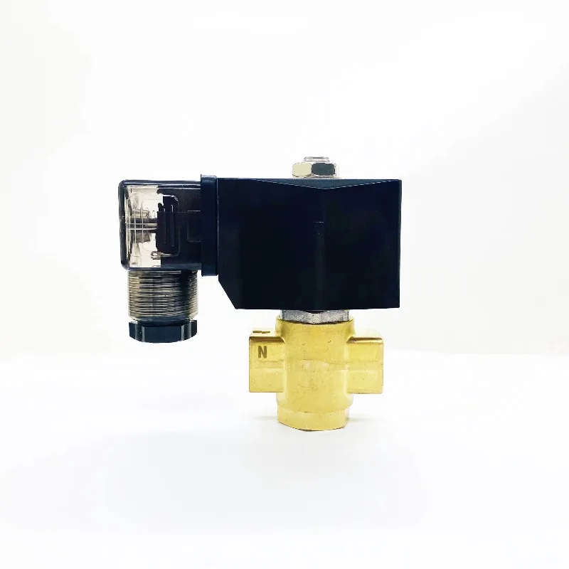 Hoyan PG-M02K 50bar Or.1.5mm Normally Open 1/4in 1/8in High Pressure Diaphragm Gas Solenoid Valve