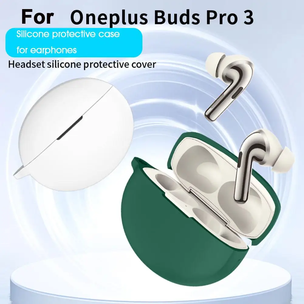 

For Oneplus Buds Pro3 Earphone Case Silicone Case Dustproof Ear Case Silicone Cover For Oneplus Buds Pro 3 Case R4M2