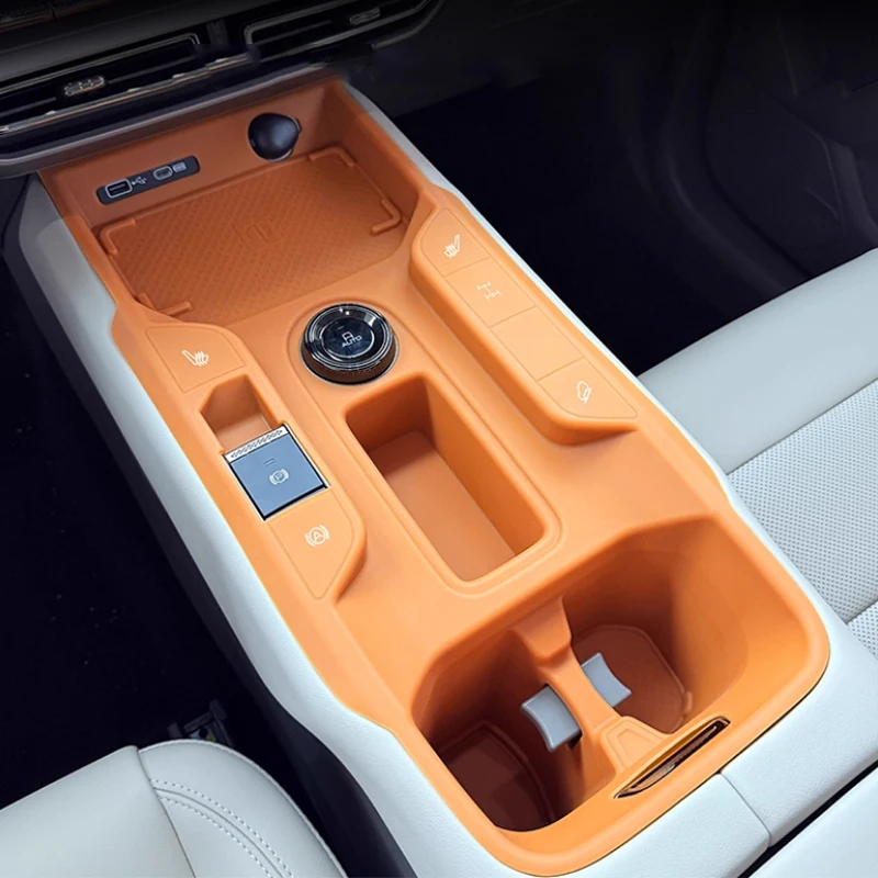 

For Haval Raptor 2025 2026 Central Control Silicone Gear Shift Frame Armrest Box Protective Cover Interior Parts