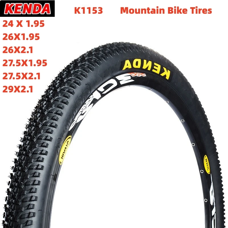 

Kenda Bicycle Tyre Mountain Bike Tires K1153 all-terrain vehicle 24 26 27.5 29X1.95 2.1 Cover tyre