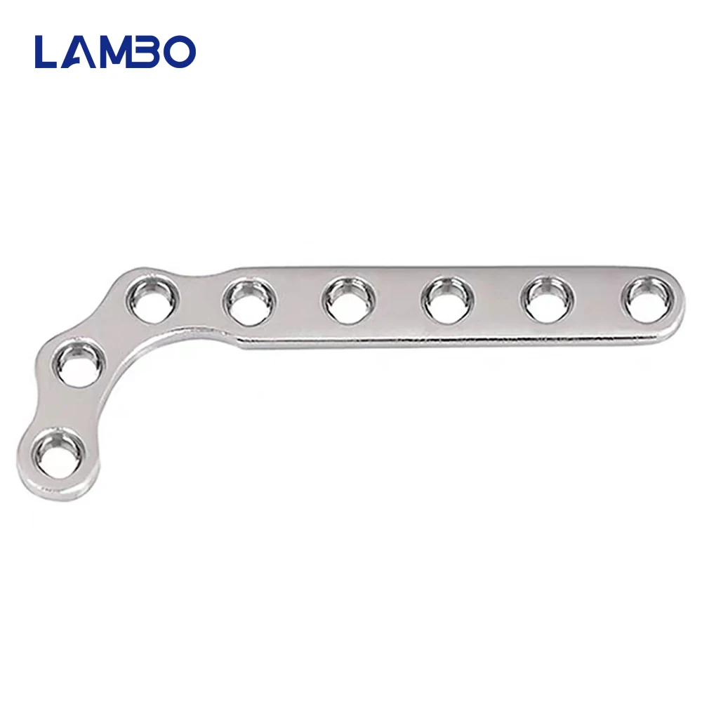

Stainless Steel Distal Femoral Compression Plate, Veterinaria Implants for Dogs, Animal orthopedic implants,Pet Accessories
