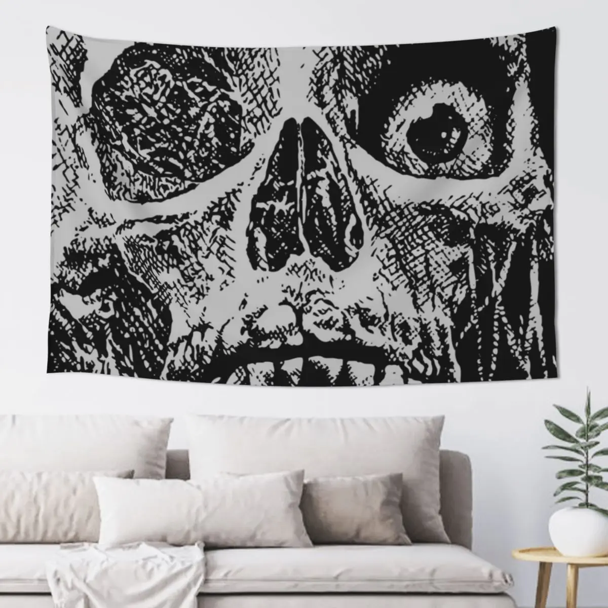 

Tales From The Crypt - Skull Tapestry Home Decorations Room Decor Room Decor Korean Style Tapestry