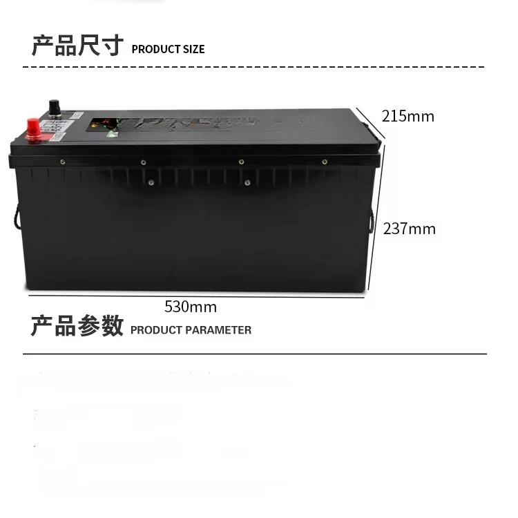 12V 500AH environmentally friendly rechargeable solar energy storage lithium-ion battery pack efficient and sustainable