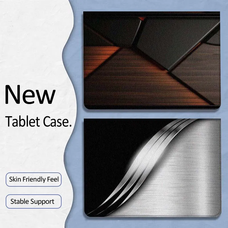 

Cool Silver Glossy Wave Gift For Xiaoxin Lenovo Tab P12 Extreme Legion Y900 Idea Pro GT 12.1 2025 Foldable Tablet Case