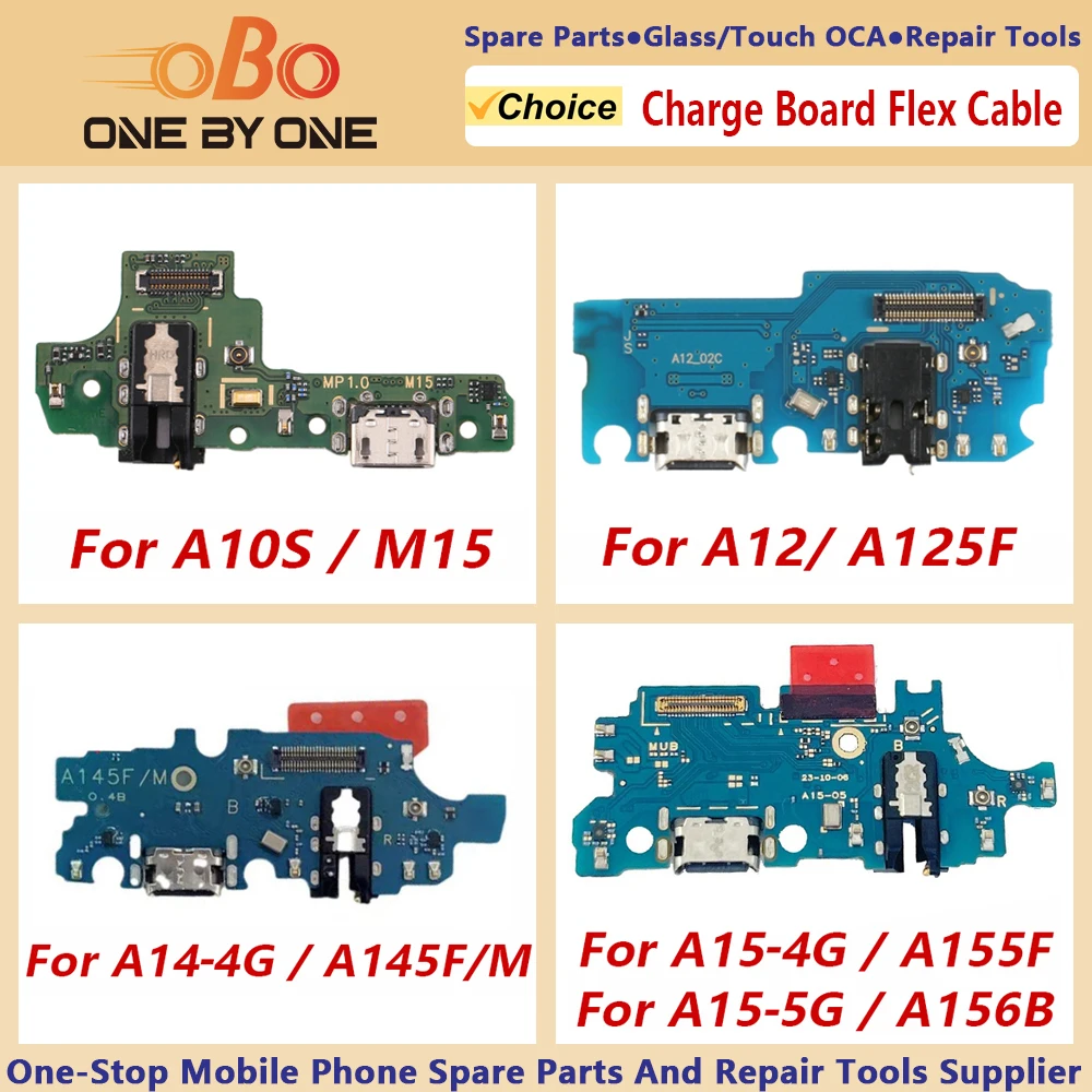 USB Charging Board Flex Cable For Samsung A10 A10S M15 M16 A11 A12 Nacho A13 A13S A14 A15 4G 5G USB Charger Port Dock Connector