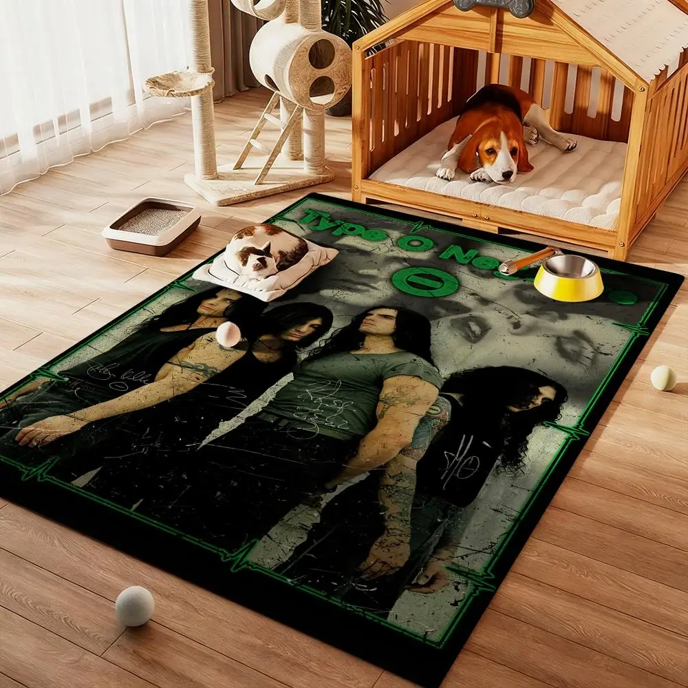 

Heavy Rock Band-Type-O-Negatives Floor Mat Diatom Bath Mat Absorbent Quick Dry Non-Slip TPR Backing Soft Plush Draining Rugs