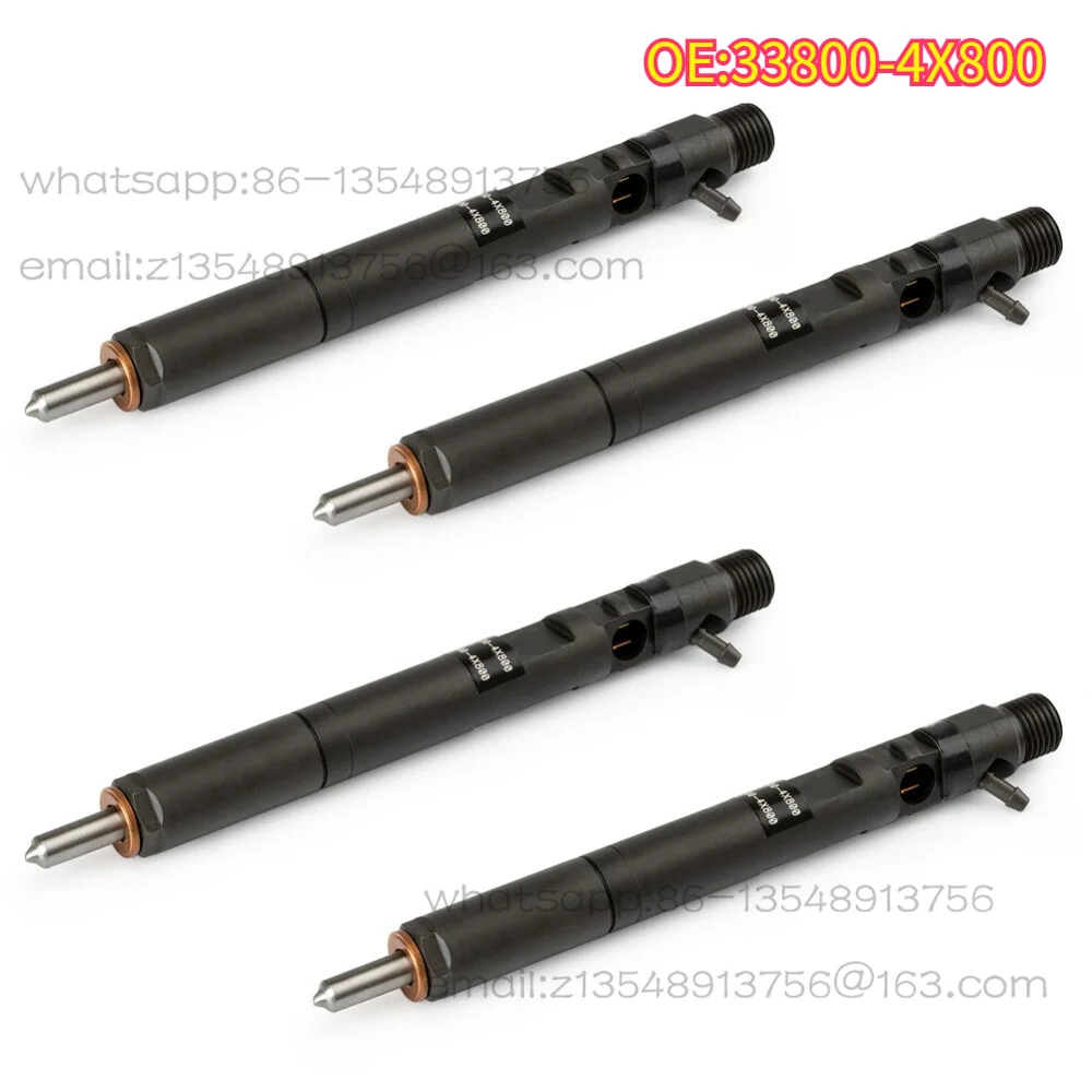 High quality New For 1/4PC 33800-4X810   Fuel Injector For 2.9 CRDI