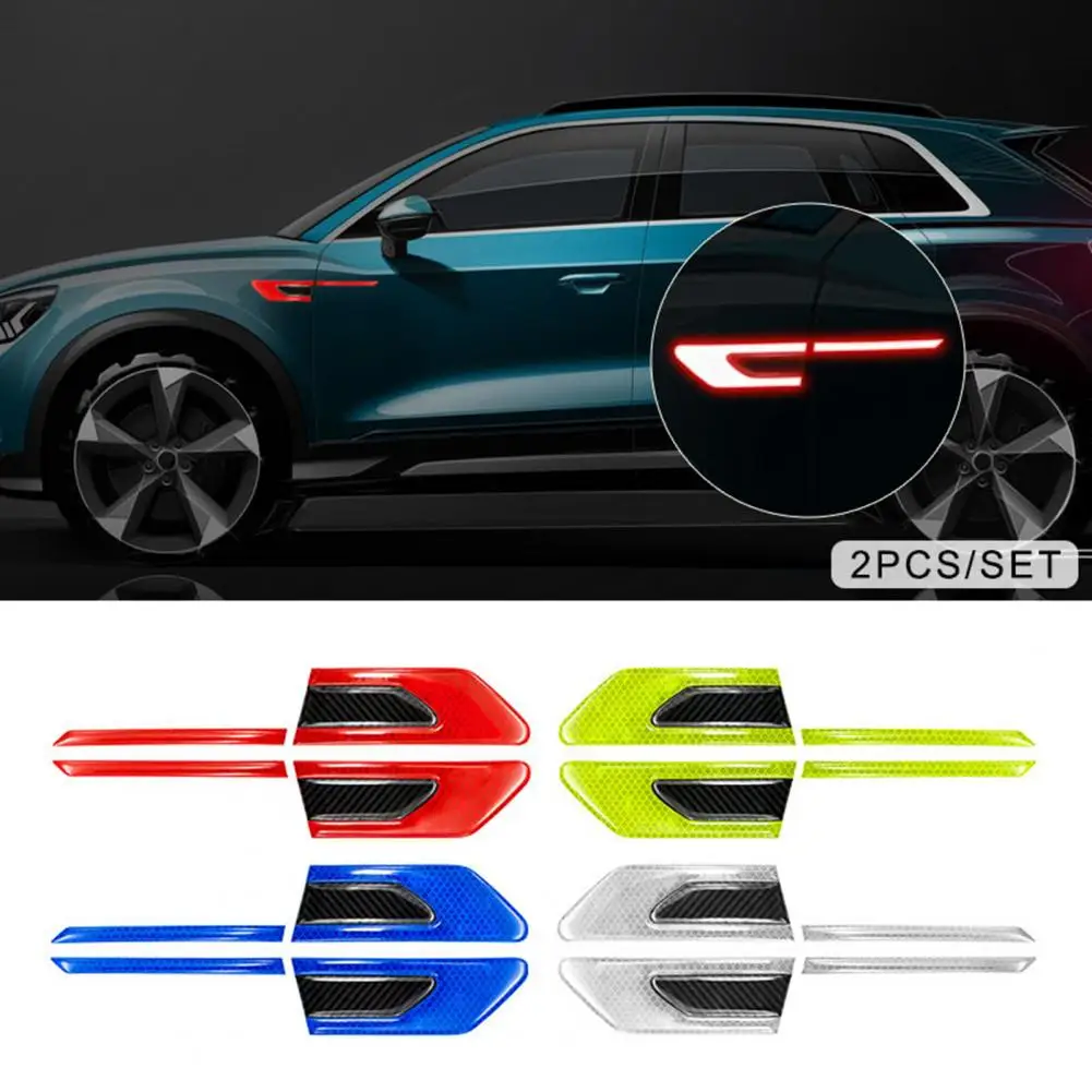 

Strip Reflective Tape 3D Texture Anti-slip Car Side Reflective Sticker Car Reflective Strip Strip Reflective Tape 1 Pair