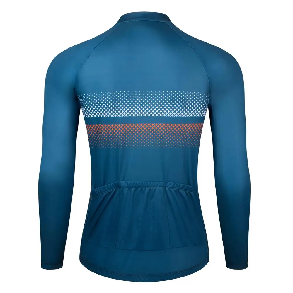 Team Spring /Autumn Cycling Jersey Long Sleeves Men MTB Bicycle Shirt Team Bike Wear Summer Outdoor Quick Dry Clothes Sportswear