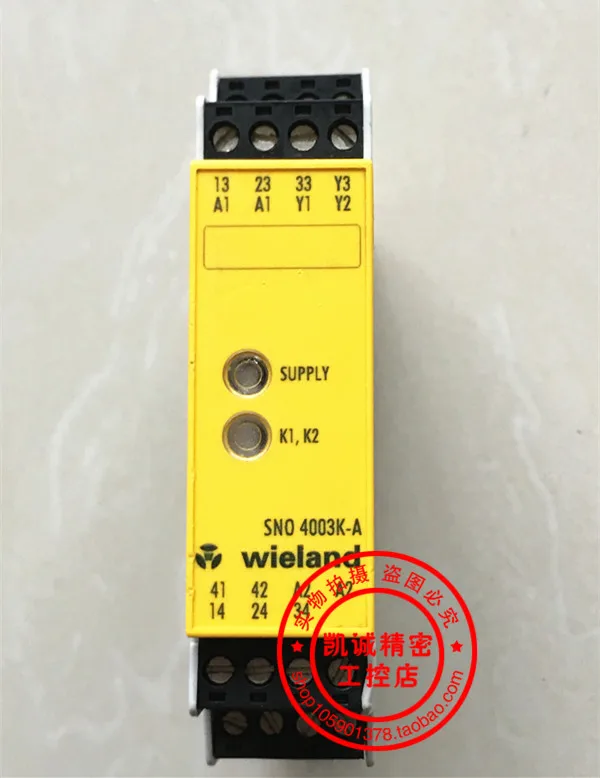 

Original German Weilang Wieland Safety Relay SNO4003K-A R1.188.0500.1 In Stock