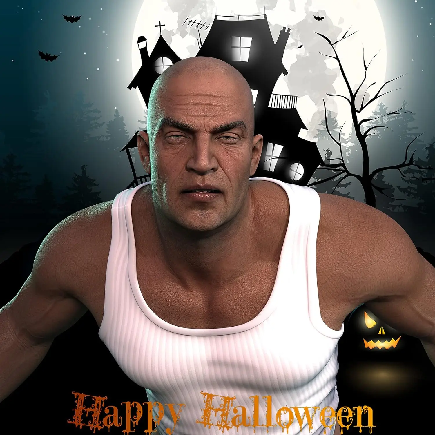 4-delig Latex Kaal Caps Hoofd Halloween Schedel Pruik Cap Dikke Kaal Cosplay Hoed Kostuum voor Kinderen Volwassenen