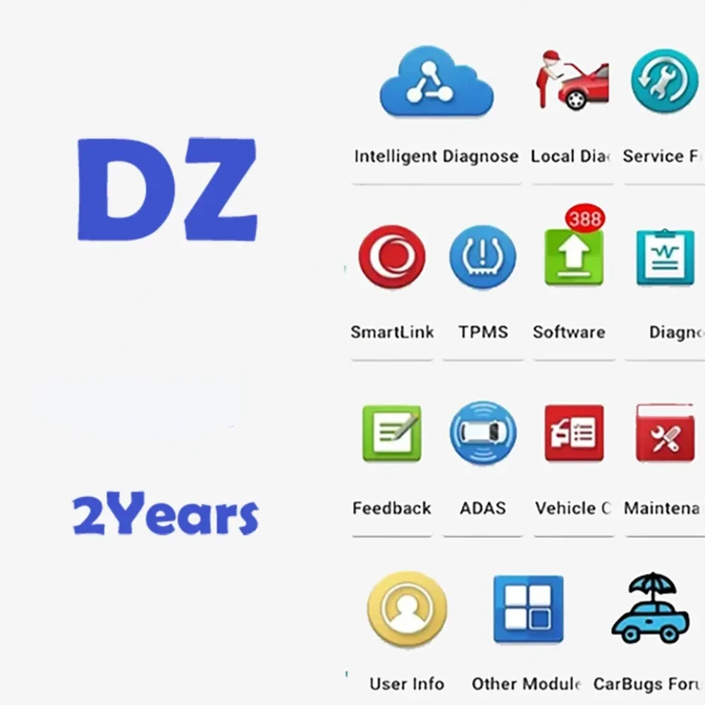 Logiciel renouvelé pour Diagzone Pro DZ Activation du logiciel 2 ans pour Thinkdiag 98976xxxxx