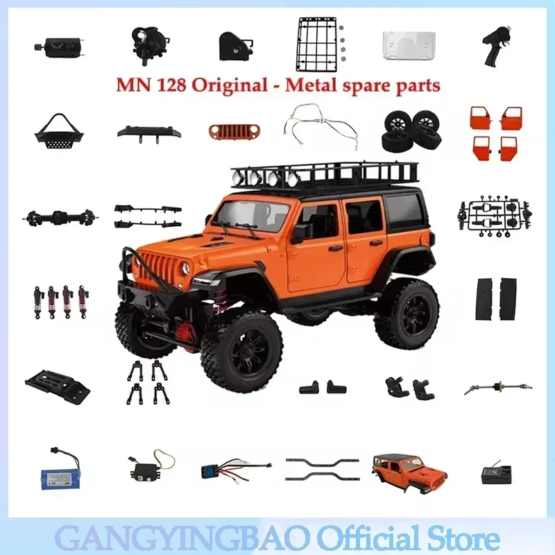 

MN MODEL MN128 RC Remote Control Car Parts Upgrade Wheel Eyebrow Non-destructive Installation OP Parts Rc Crawler Parts