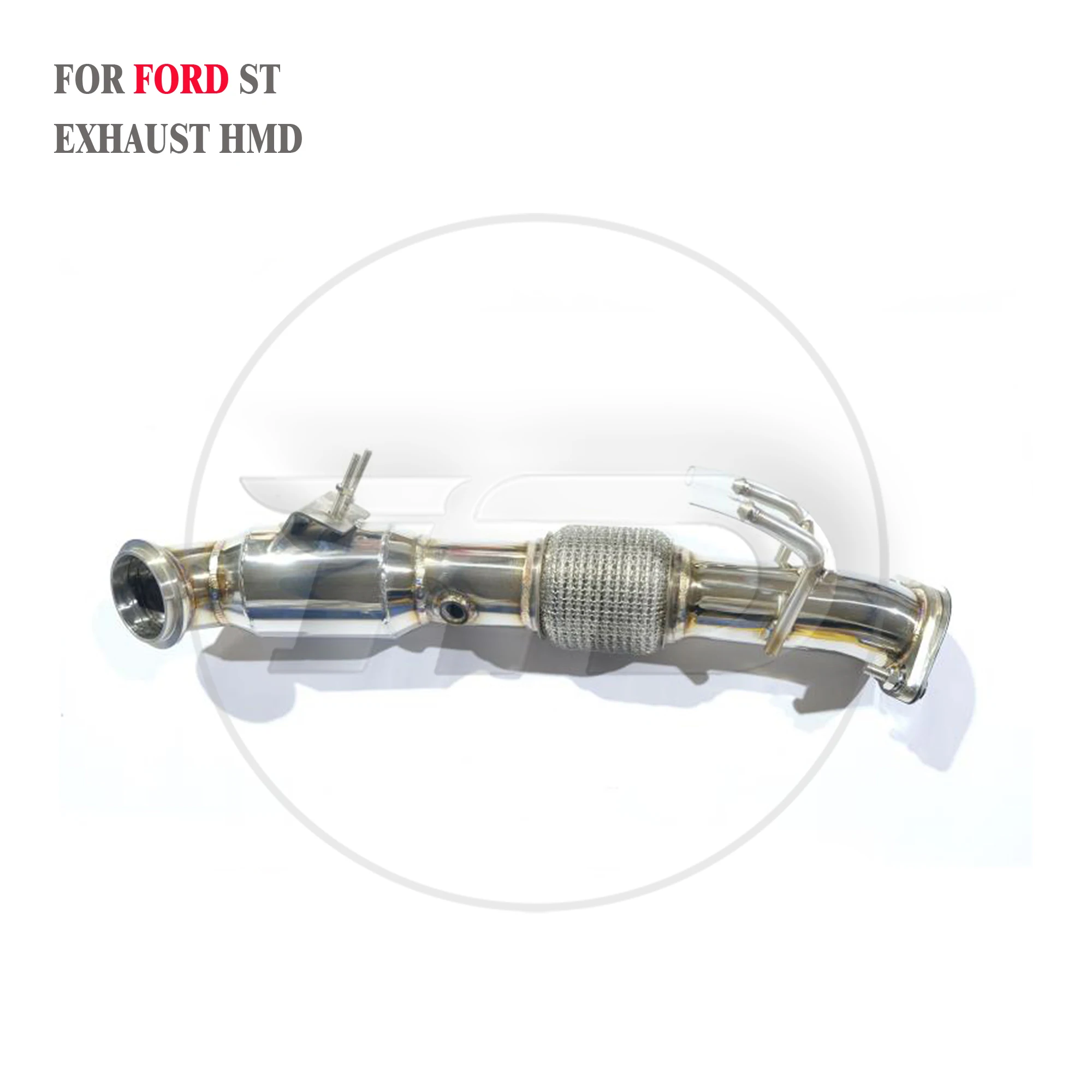 

HMD Exhaust Downpipe For Ford ST Auto Modification Stainless Steel Exhaust System High Flow Performance