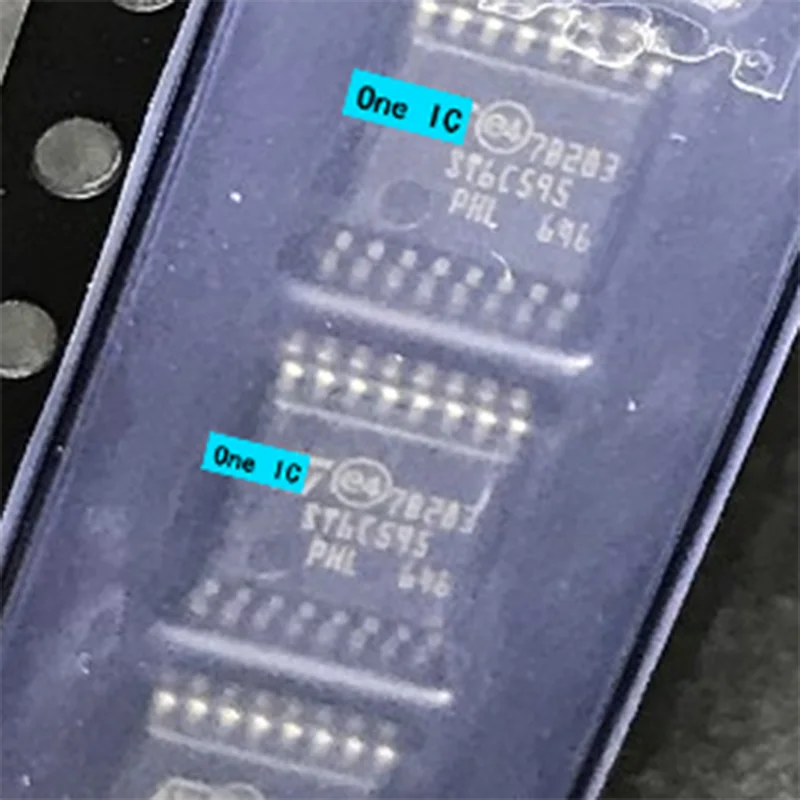 

5pcs 100% Original STPIC6C595 STPIC6C595MTR STPIC6C595TTR ST6C595 SOP-16 TSSOP-16 Brand New Genuine Ic